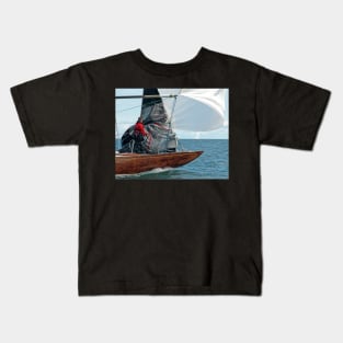 On The Bow of Norseman Kids T-Shirt